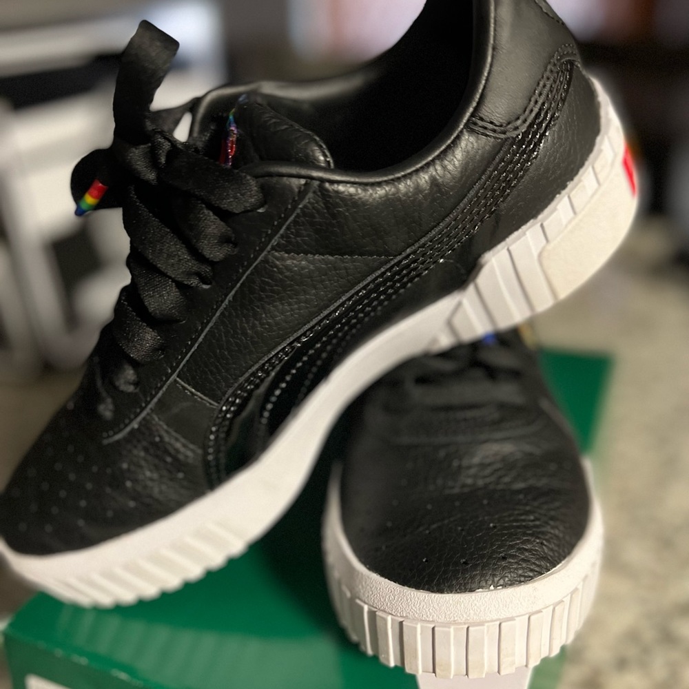 Puma Cali Rainbow FS size 7